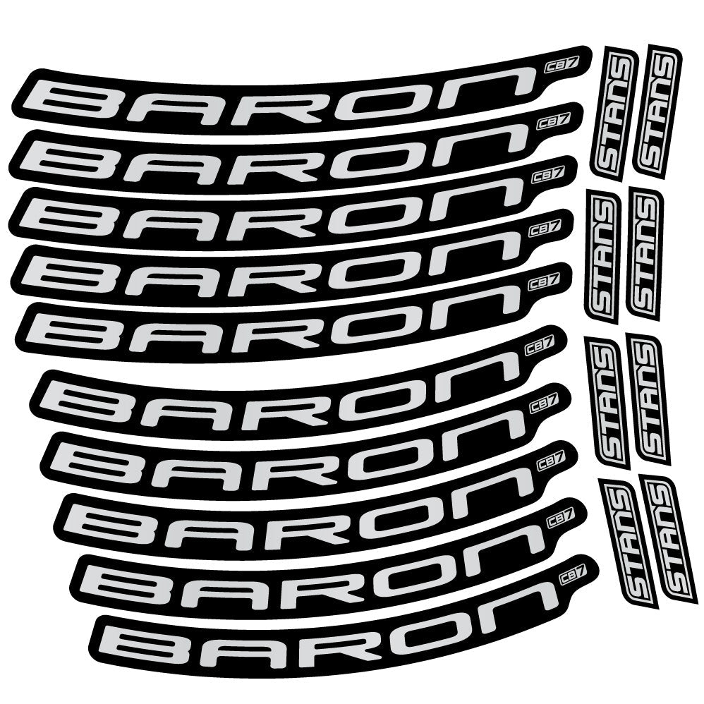 Autocollant Stans Baron CB7, Roues VTT 29, Autocollant Vélo vinyle