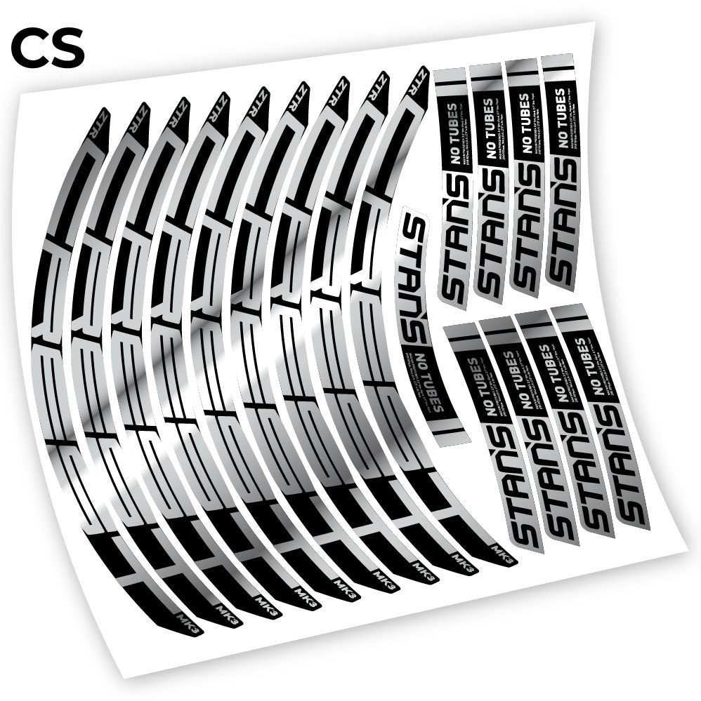 Autocollant, Notubes ZTR Crest MK3 2018, autocollant Mountain Wheel Vélos Vinyle