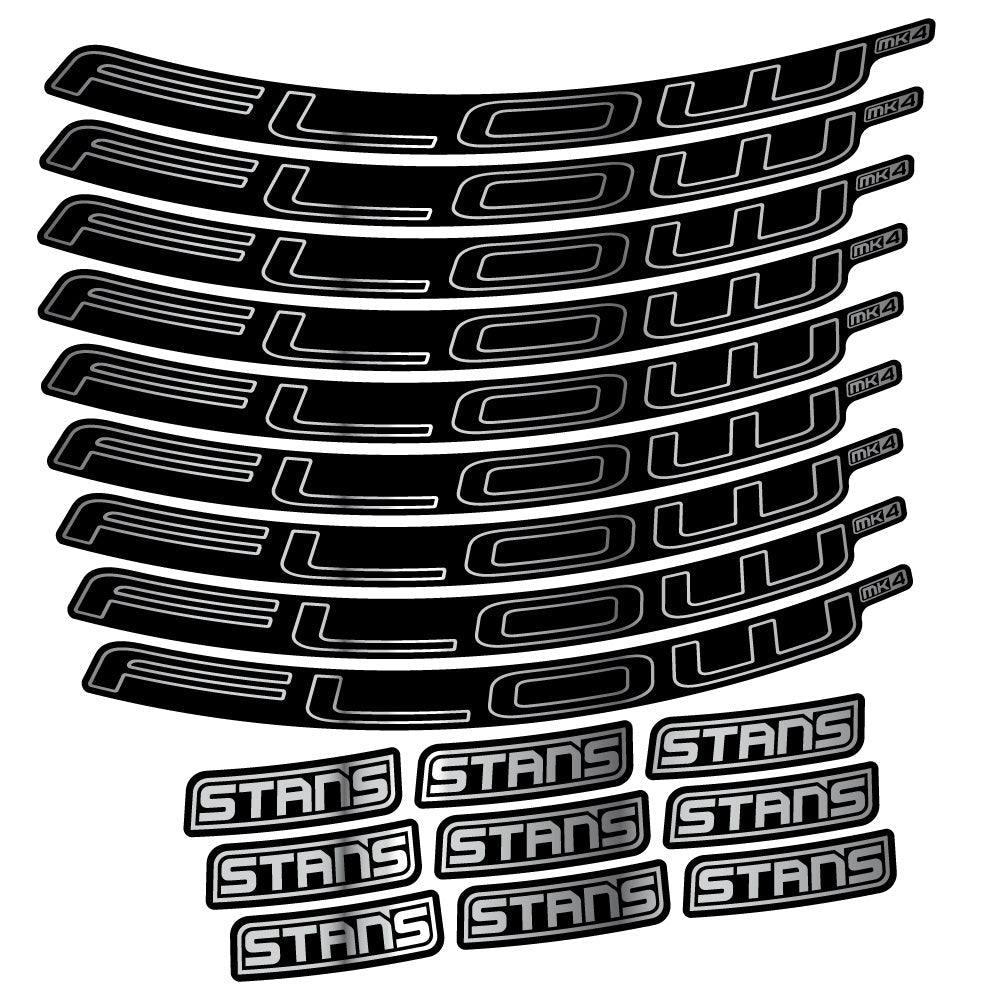 Autocollant Stans Flow MK4 Ver.1, Roues VTT 29, Autocollant Vélo vinyle