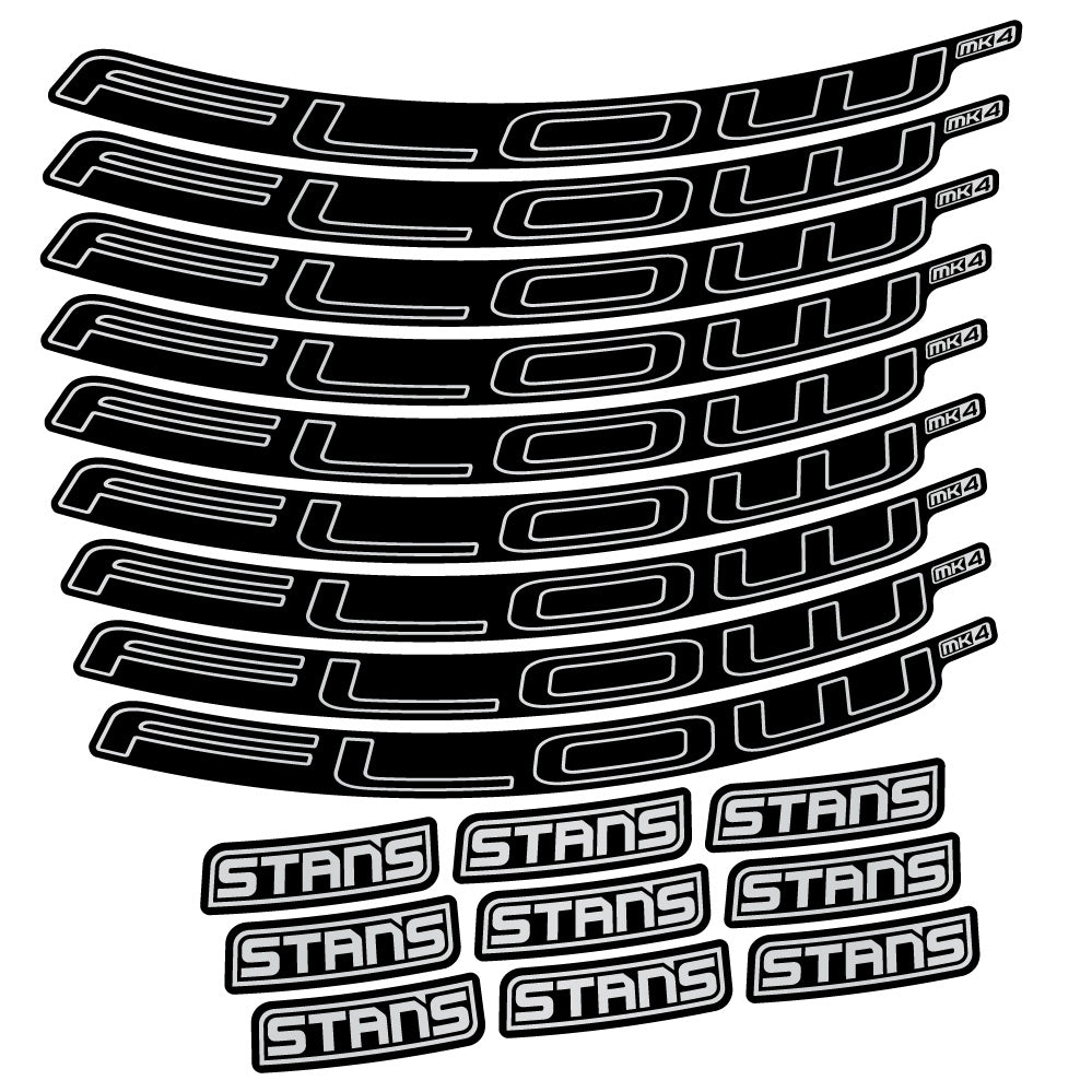 Autocollant Stans Flow MK4 Ver.1, Roues VTT 29, Autocollant Vélo vinyle