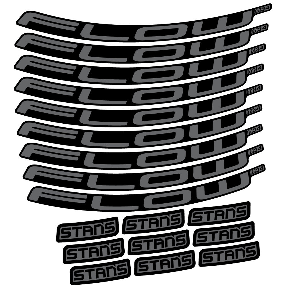 Autocollant Stans Flow MK4 Ver.2, Roues VTT 29, Autocollant Vélo vinyle