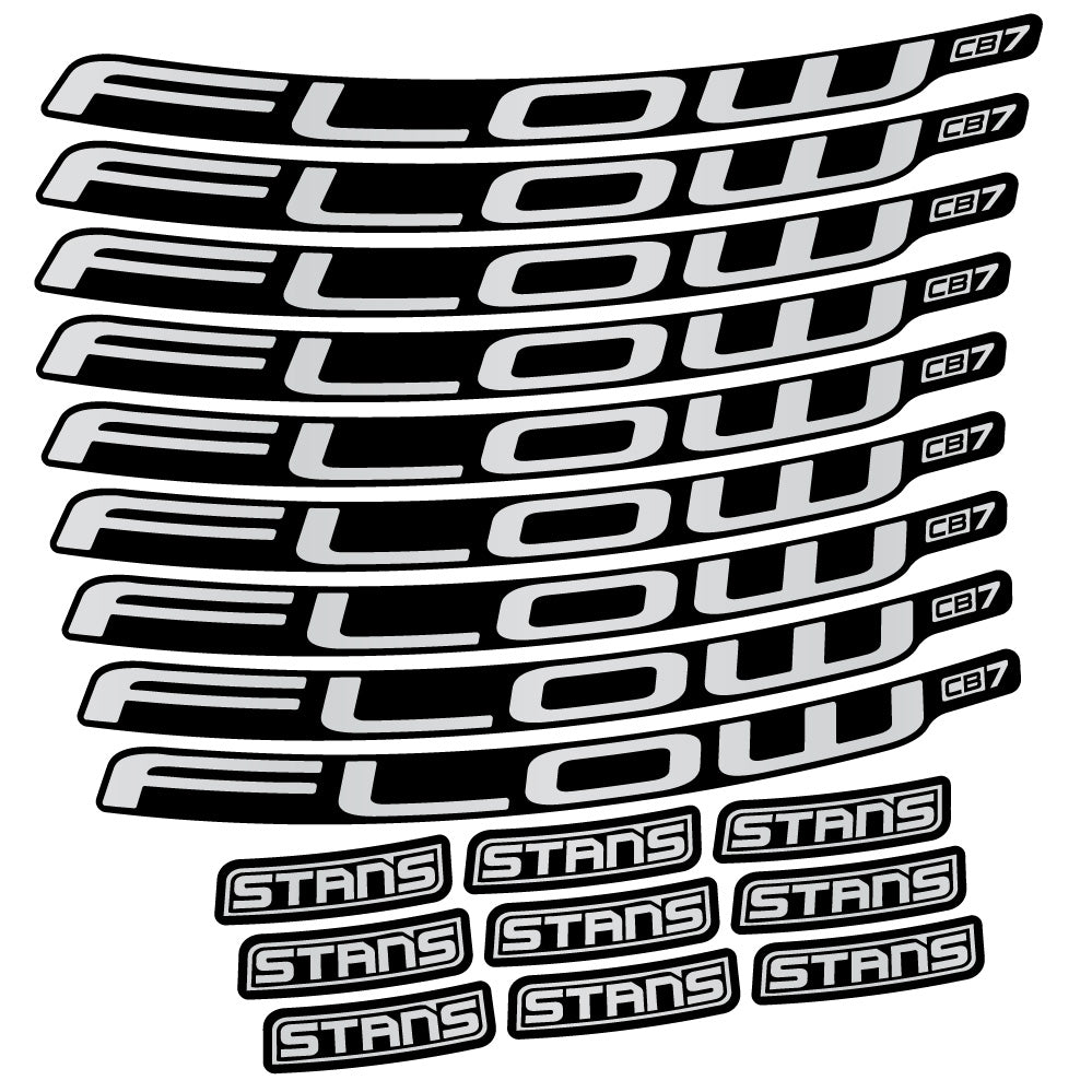 Autocollant Stans Flow CB7 Ver.2, Roues VTT 29, Autocollant Vélo vinyle