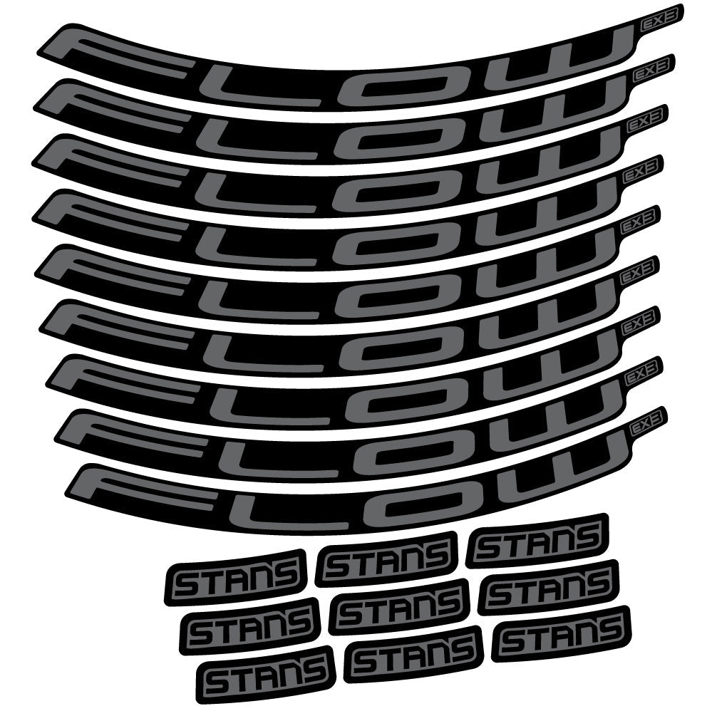Autocollant Stans Flow EX3 Ver.2, Roues VTT 29, Autocollant Vélo vinyle