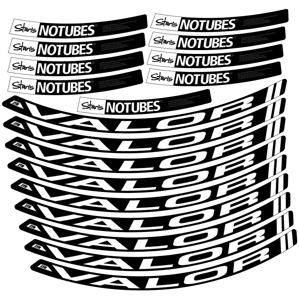 Autocollant Stans Notubes ZTR Valor, Roues VTT 29, Vélo vinyle autocollant