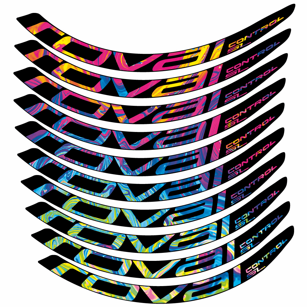Autocollant Roval Control SL 2018, Roues VTT 29, Autocollant Vélo vinyle