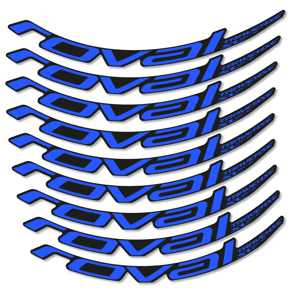 Autocollant Roval Traverse SL Carbon 622x30 2019, 2020, Roues VTT 29, Autocollant Vélo vinyle