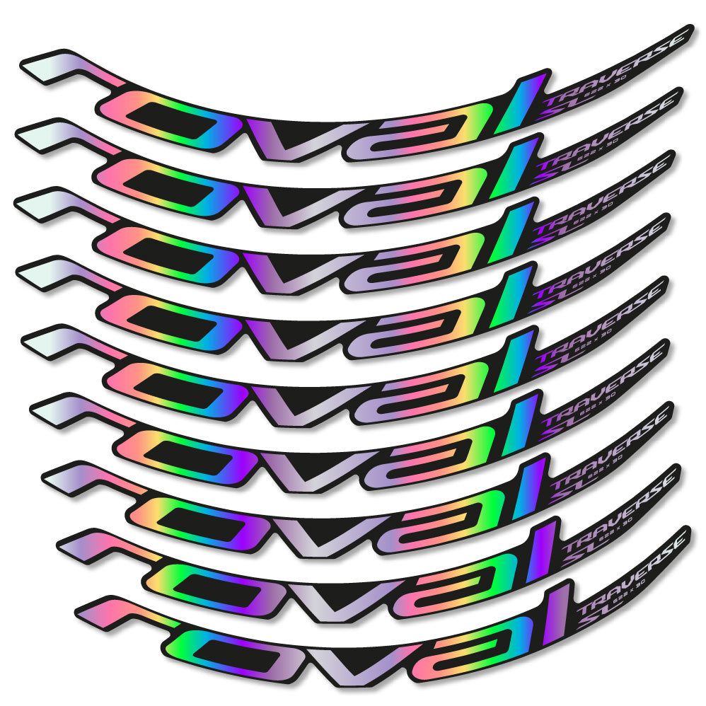 Autocollant Roval Traverse SL Carbon 622x30 2019, 2020, Roues VTT 29, Autocollant Vélo vinyle