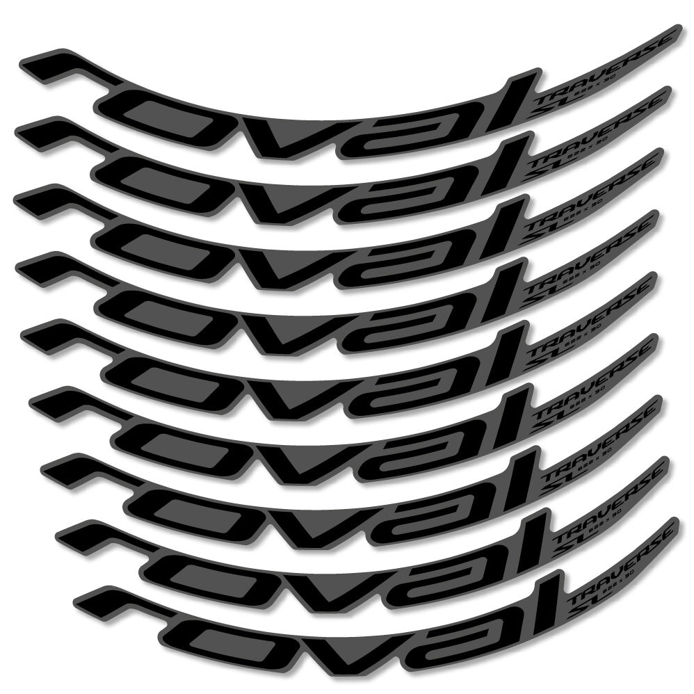 Autocollant Roval Traverse SL Carbon 622x30 2019, 2020, Roues VTT 29, Autocollant Vélo vinyle