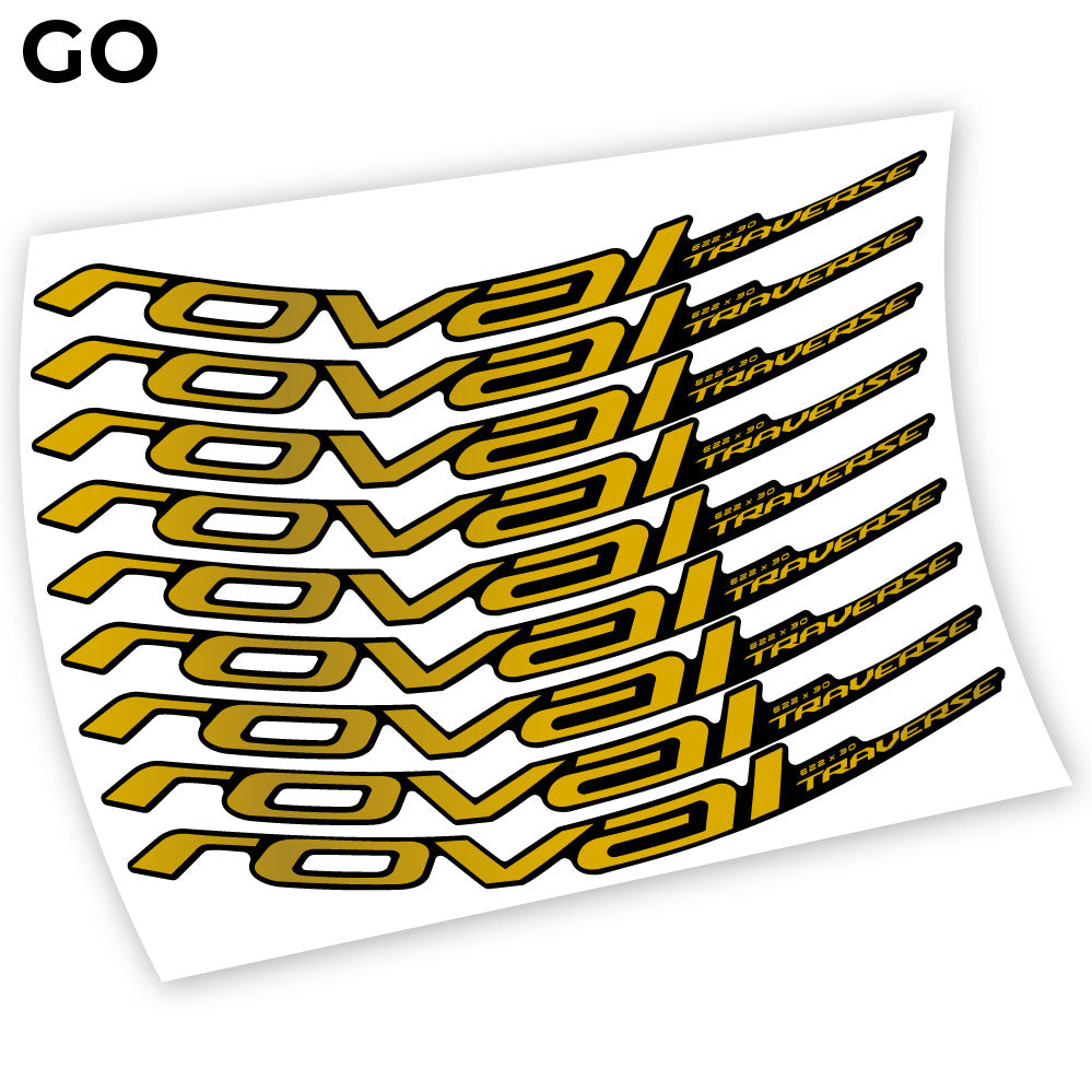 Autocollant, Roval Traverse Alloy 2019, Mountain Wheel Vélos Vinyle sticker