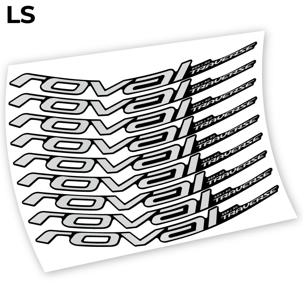 Autocollant, Roval Traverse Alloy 2019, Mountain Wheel Vélos Vinyle sticker