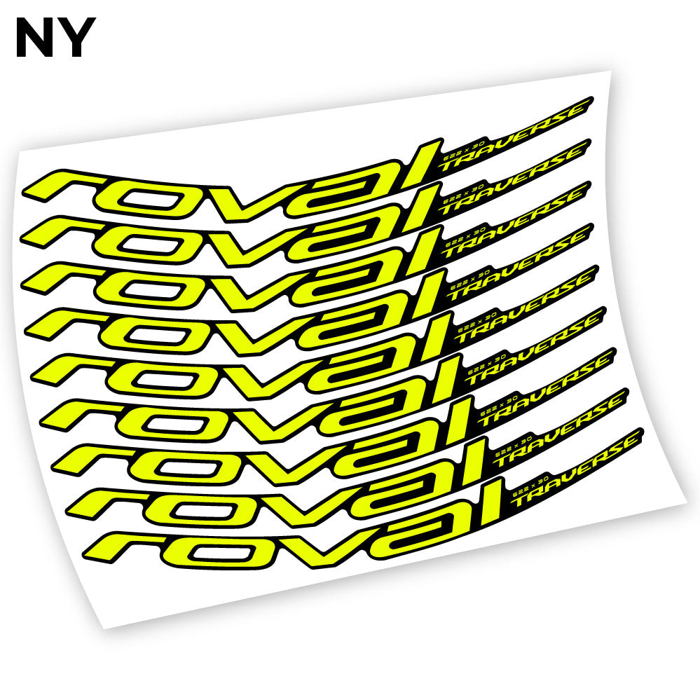 Autocollant, Roval Traverse Alloy 2019, Mountain Wheel Vélos Vinyle sticker