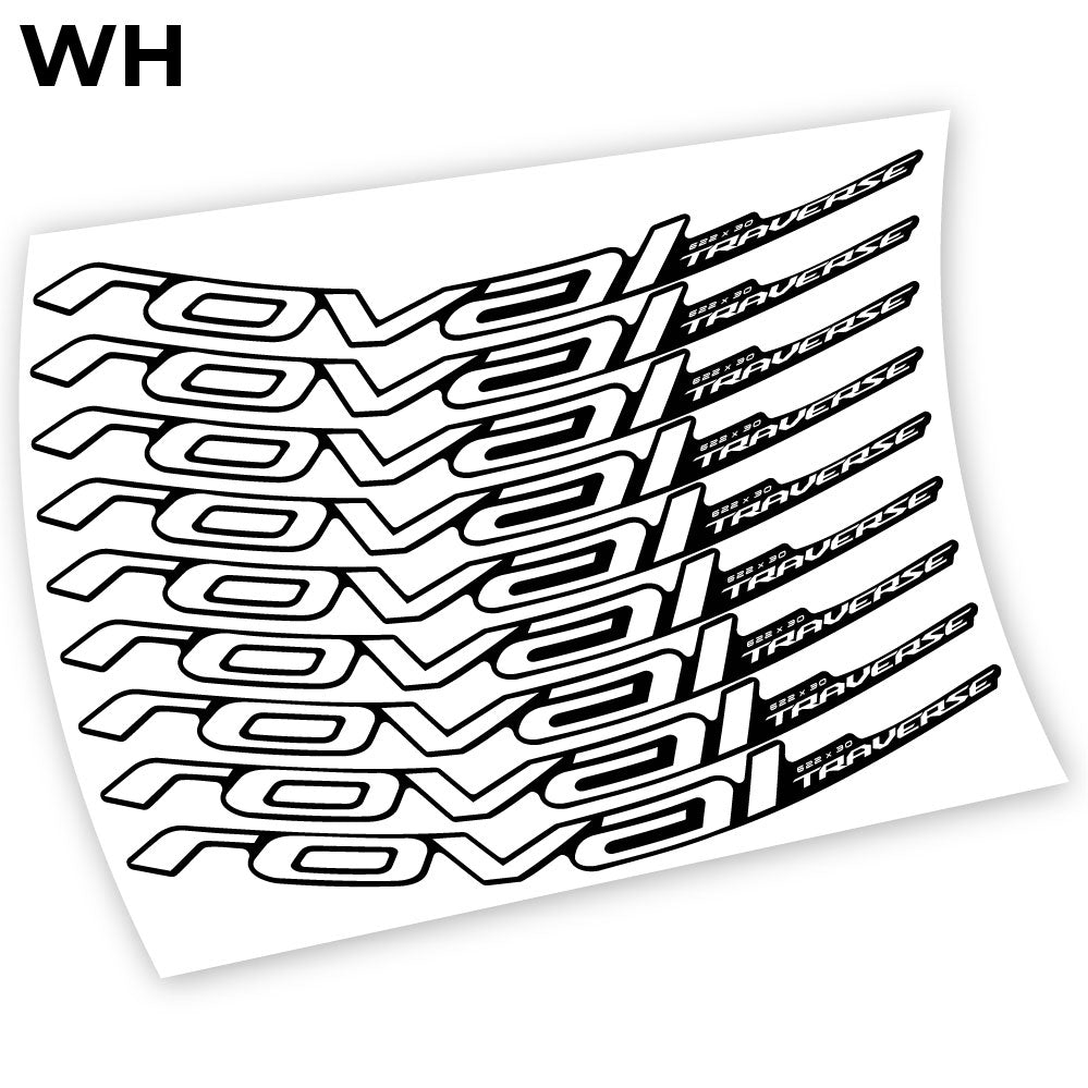 Autocollant, Roval Traverse Alloy 2019, Mountain Wheel Vélos Vinyle sticker