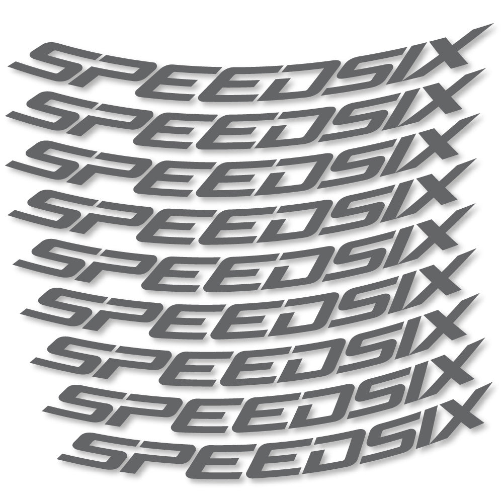 Autocollant Speedsix, Roues VTT 29, Autocollant Vélo vinyle