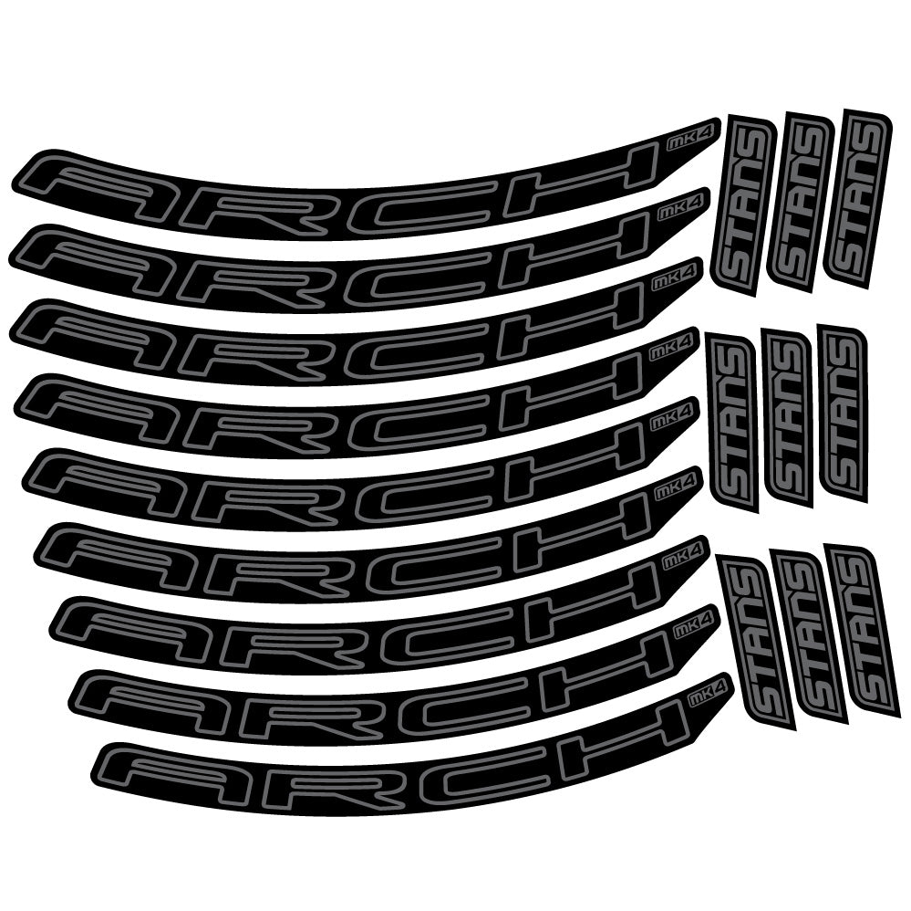 Autocollant Stans Arch MK4 2021, Roues VTT 29, Autocollant Vélo vinyle