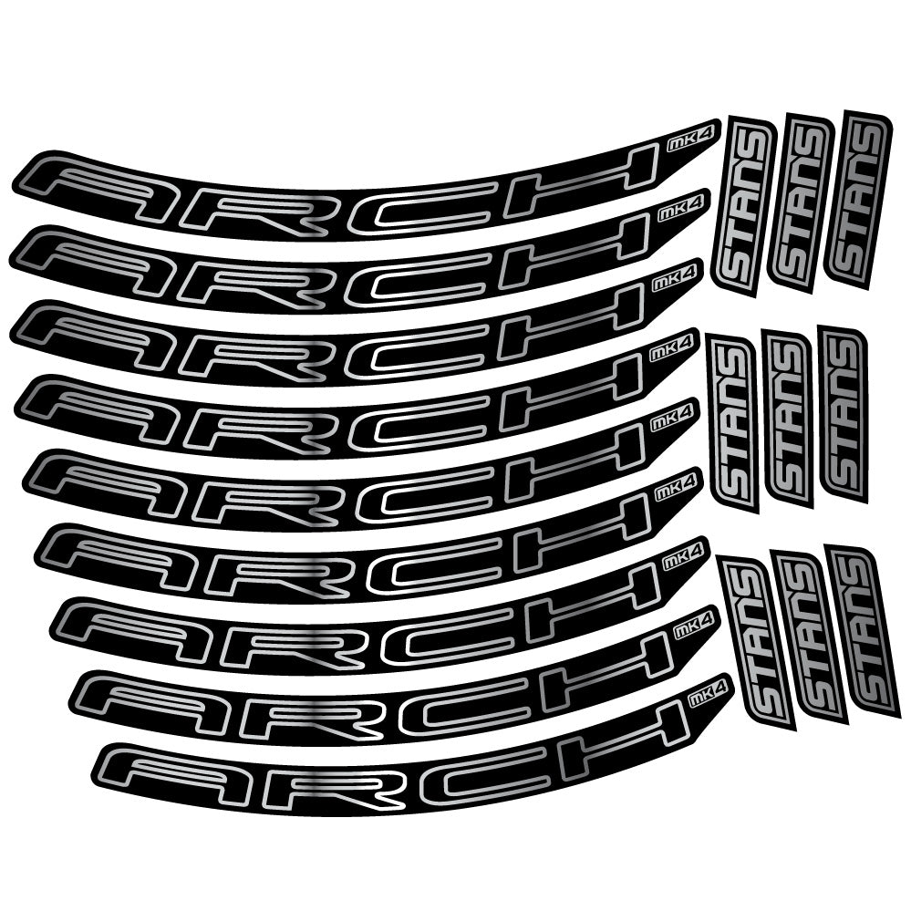 Autocollant Stans Arch MK4 2021, Roues VTT 29, Autocollant Vélo vinyle