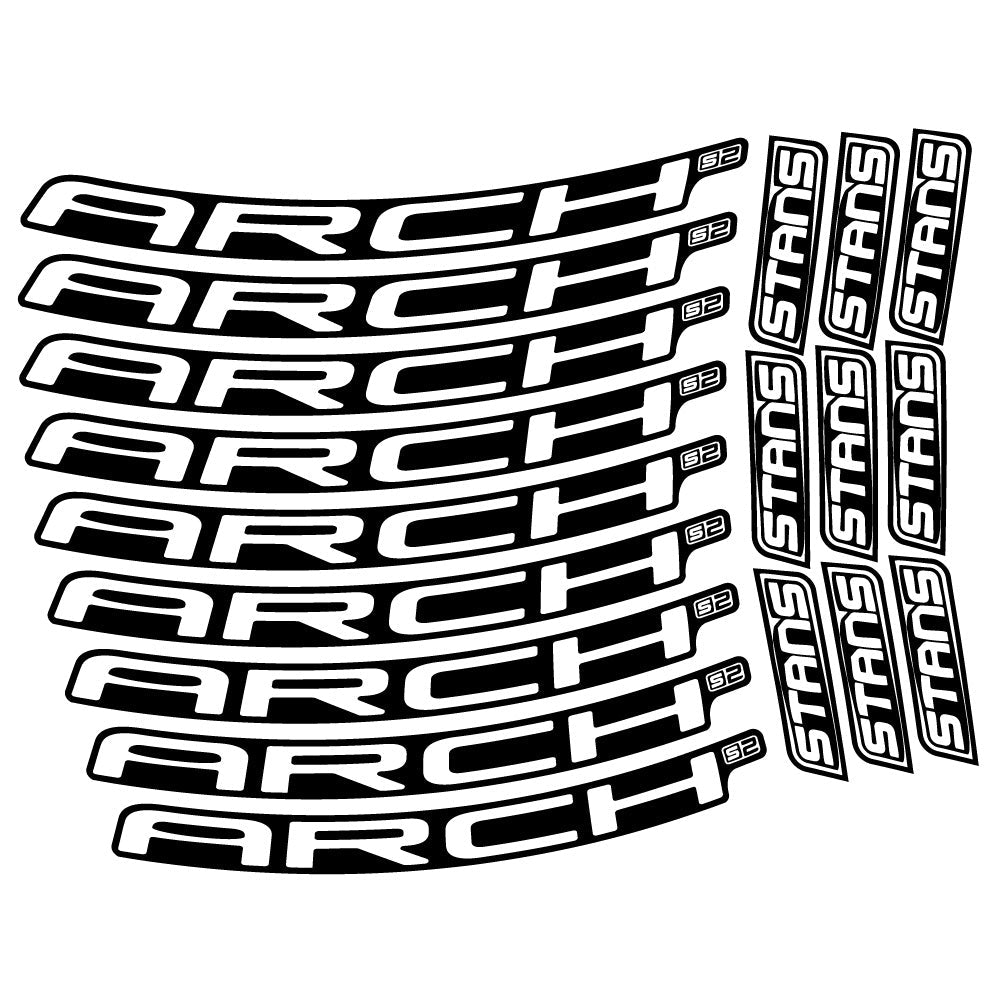 Autocollant Stans Arch S2 2021, Roues VTT 29, Autocollant Vélo vinyle
