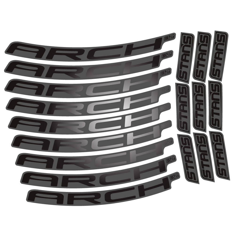 Autocollant Stans Arch S2 2021, Roues VTT 29, Autocollant Vélo vinyle