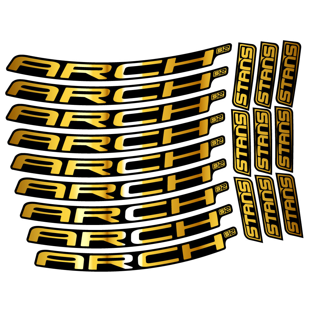 Autocollant Stans Arch S2 2021, Roues VTT 29, Autocollant Vélo vinyle