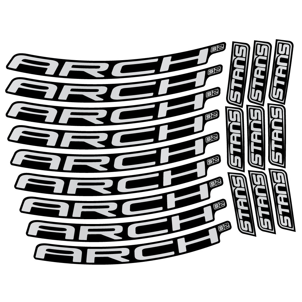 Autocollant Stans Arch S2 2021, Roues VTT 29, Autocollant Vélo vinyle