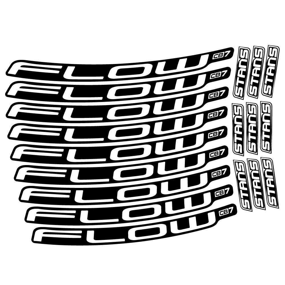 Autocollant Stans Flow CB7, Roues VTT 29, Autocollant Vélo vinyle