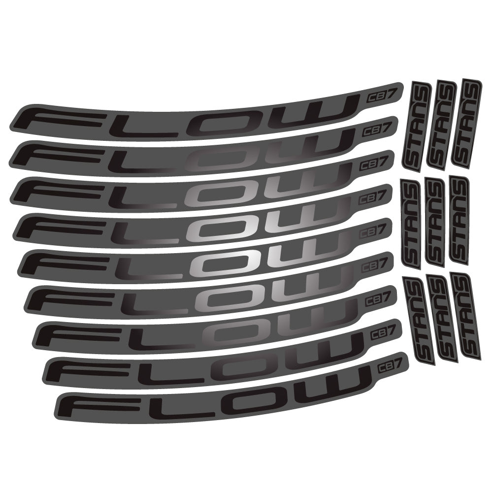 Autocollant Stans Flow CB7, Roues VTT 29, Autocollant Vélo vinyle