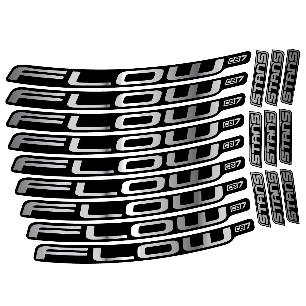 Autocollant Stans Flow CB7, Roues VTT 29, Autocollant Vélo vinyle