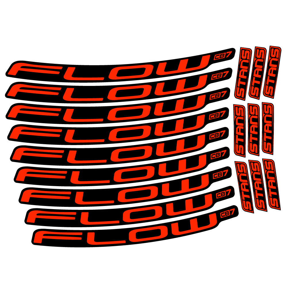 Autocollant Stans Flow CB7, Roues VTT 29, Autocollant Vélo vinyle