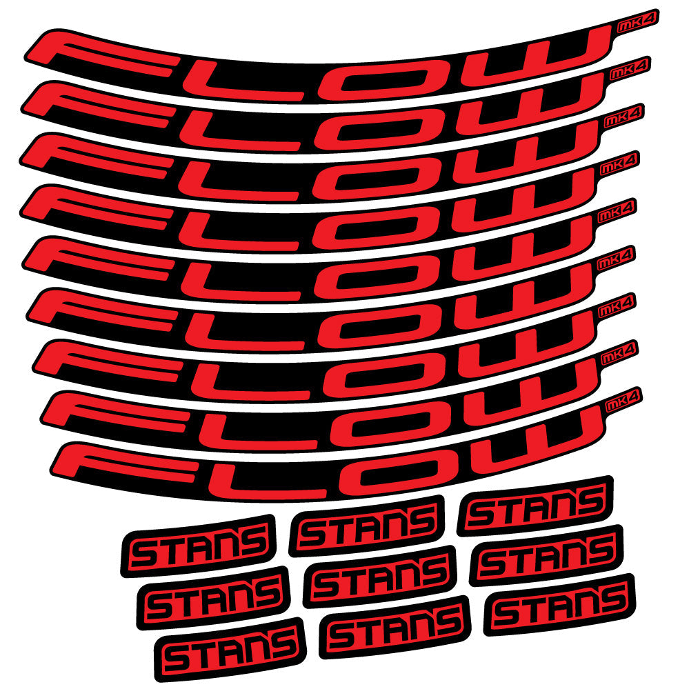 Autocollant Stans Flow S2 Ver.2, Roues VTT 29, Autocollant Vélo vinyle