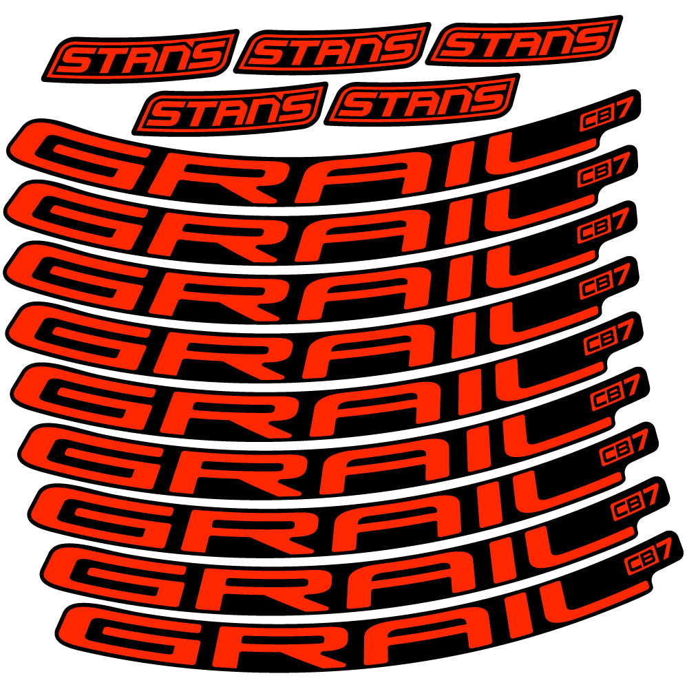 Autocollant Stans Notubes Grail CB7, Mountain Wheel, Autocollant Vinyle