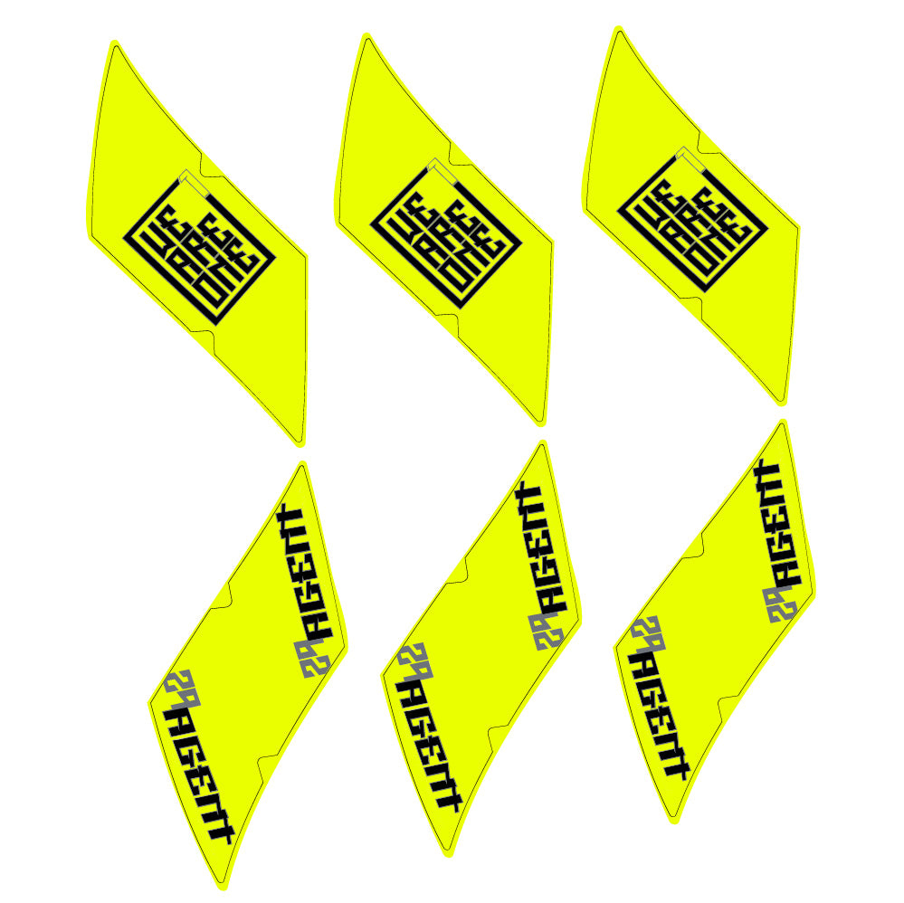 Autocollant WeAreOne Agent, Roues VTT 29, Autocollant Vélo vinyle