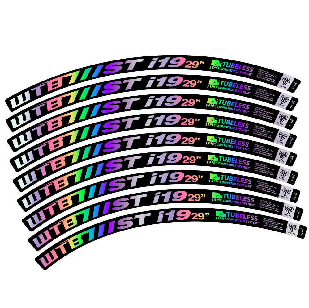Autocollant WTB ST i19, Roues VTT 29, Autocollant Vélo vinyle