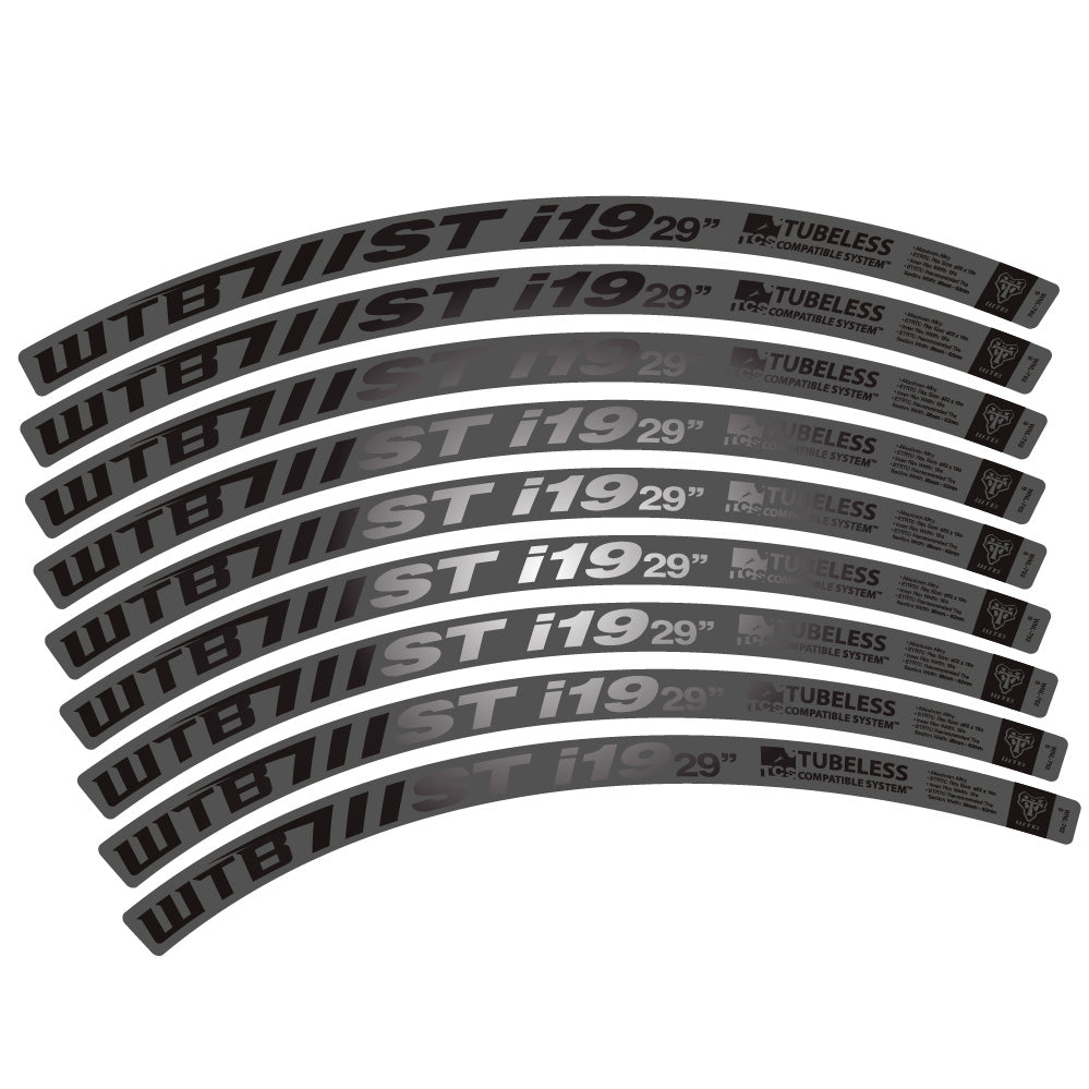 Autocollant WTB ST i19, Roues VTT 29, Autocollant Vélo vinyle