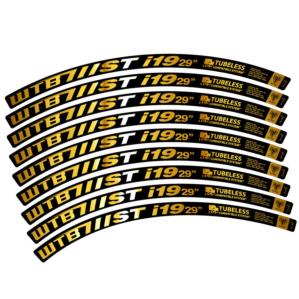 Autocollant WTB ST i19, Roues VTT 29, Autocollant Vélo vinyle