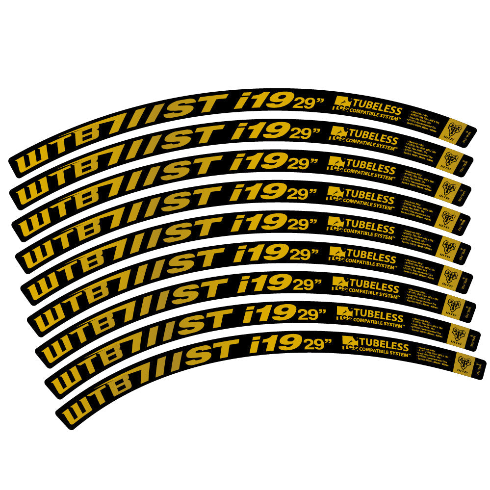 Autocollant WTB ST i19, Roues VTT 29, Autocollant Vélo vinyle