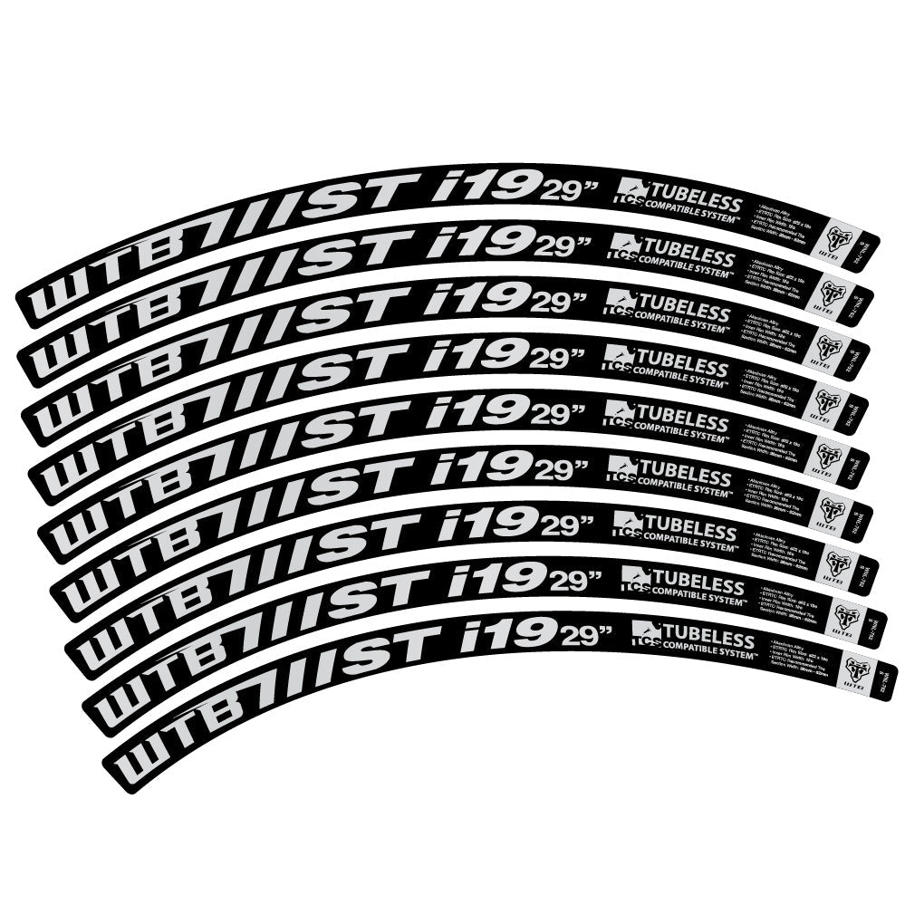 Autocollant WTB ST i19, Roues VTT 29, Autocollant Vélo vinyle