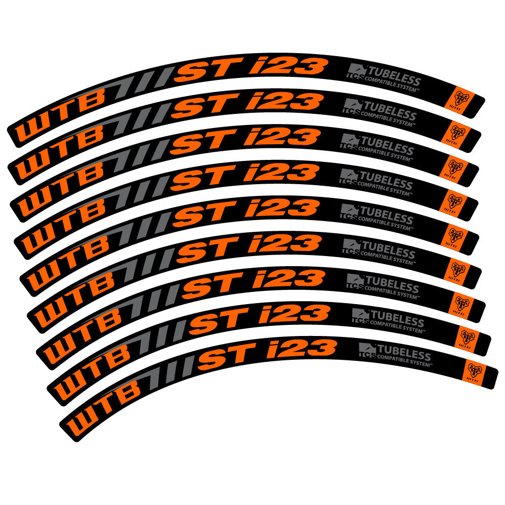 Autocollant WTB ST i23, Roues VTT 29, Autocollant Vélo vinyle