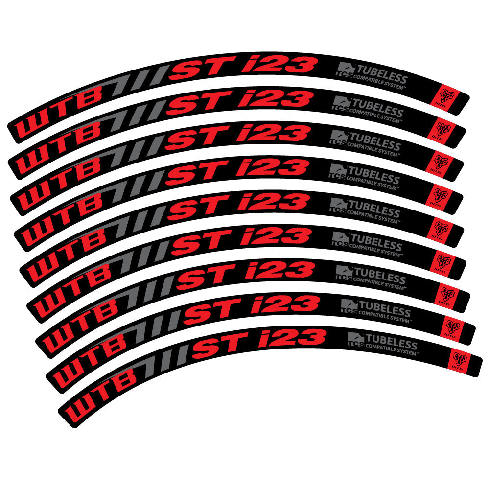 Autocollant WTB ST i23, Roues VTT 29, Autocollant Vélo vinyle