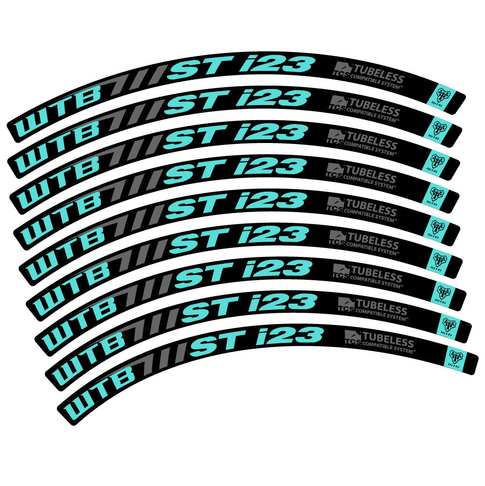 Autocollant WTB ST i23, Roues VTT 29, Autocollant Vélo vinyle