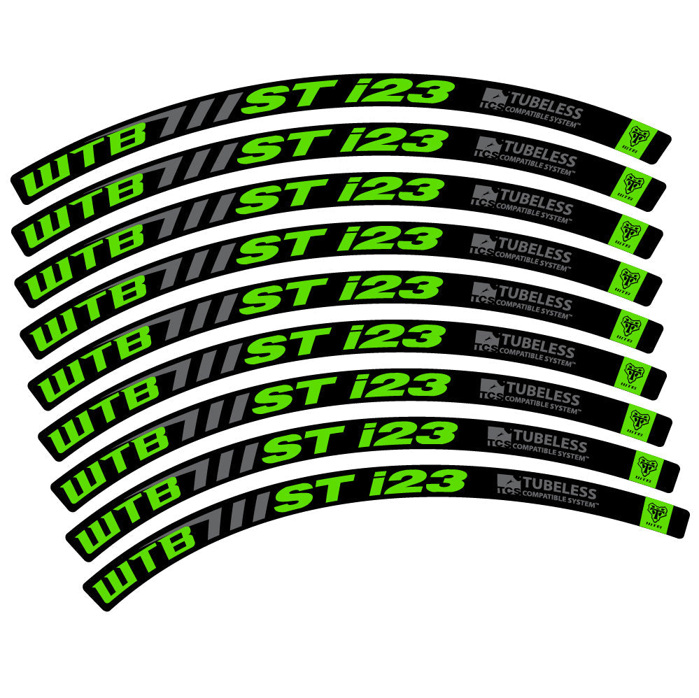 Autocollant WTB ST i23, Roues VTT 29, Autocollant Vélo vinyle