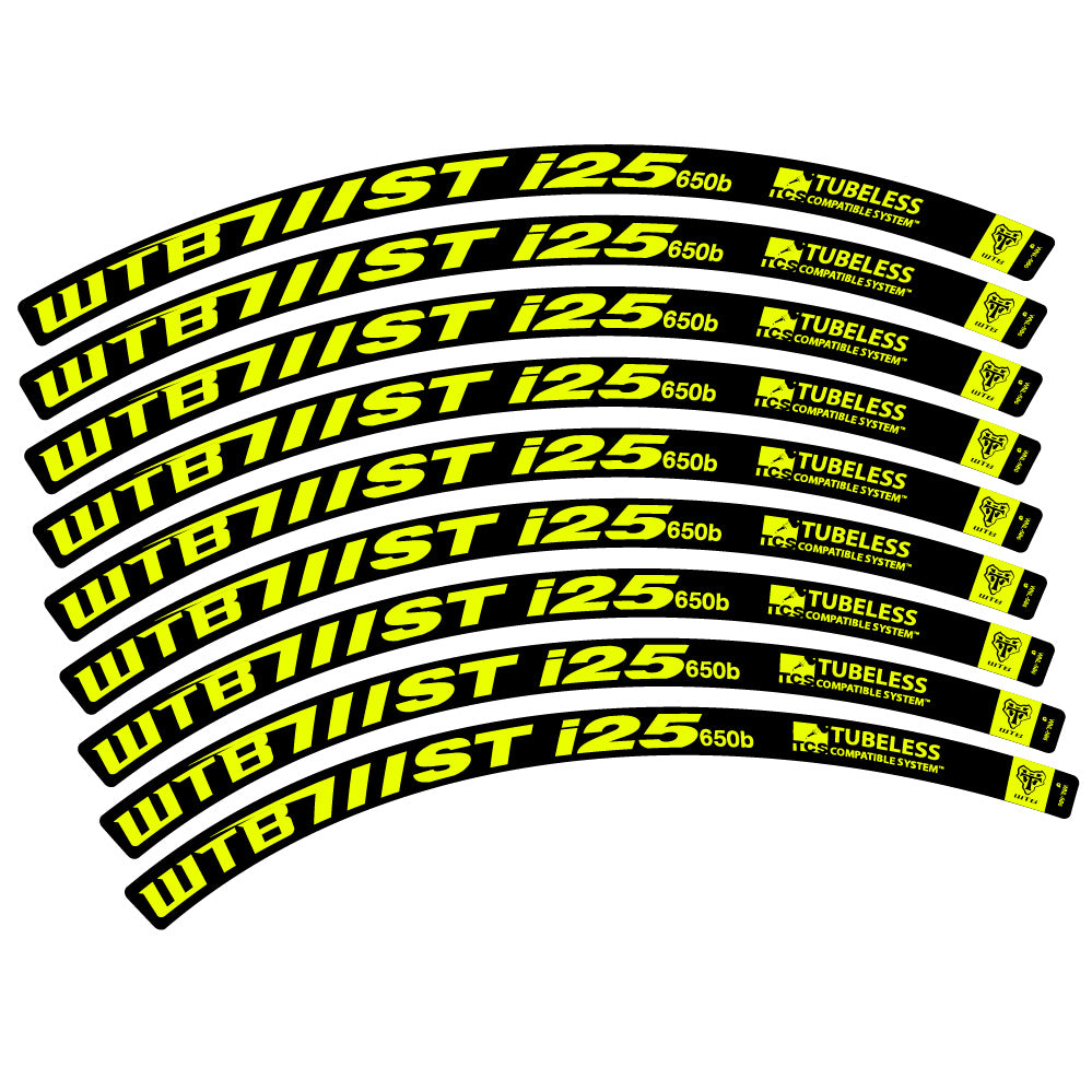 Autocollant WTB ST i25, Roues VTT 29, Autocollant Vélo vinyle