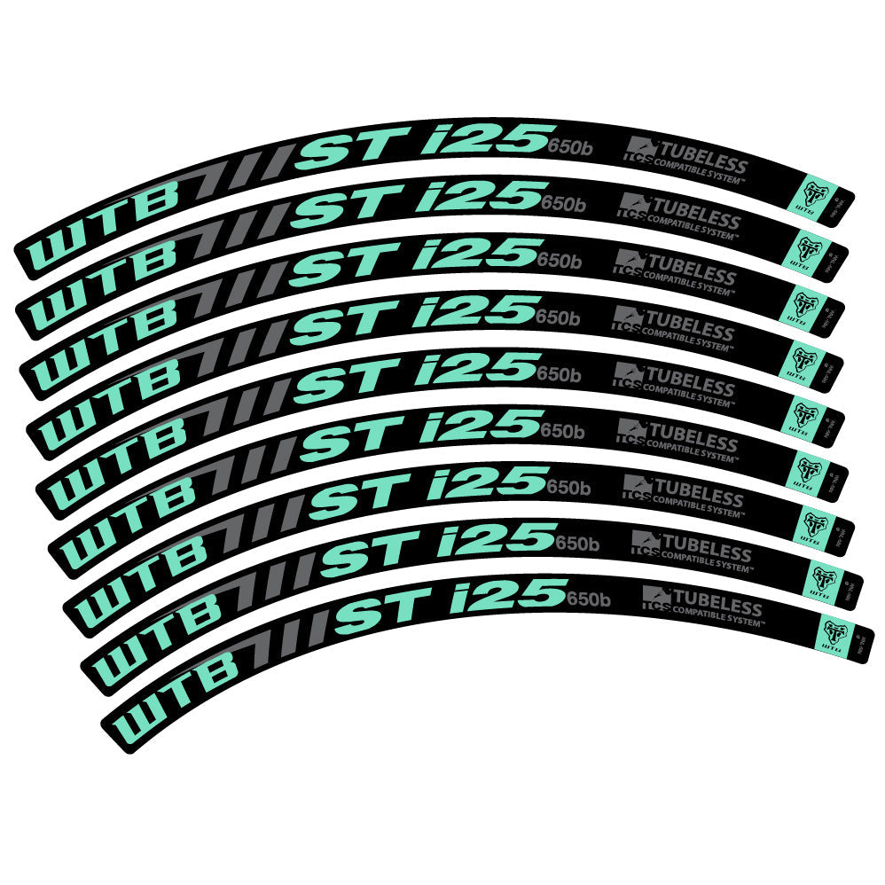 Autocollant WTB ST i25, Roues VTT 29, Autocollant Vélo vinyle