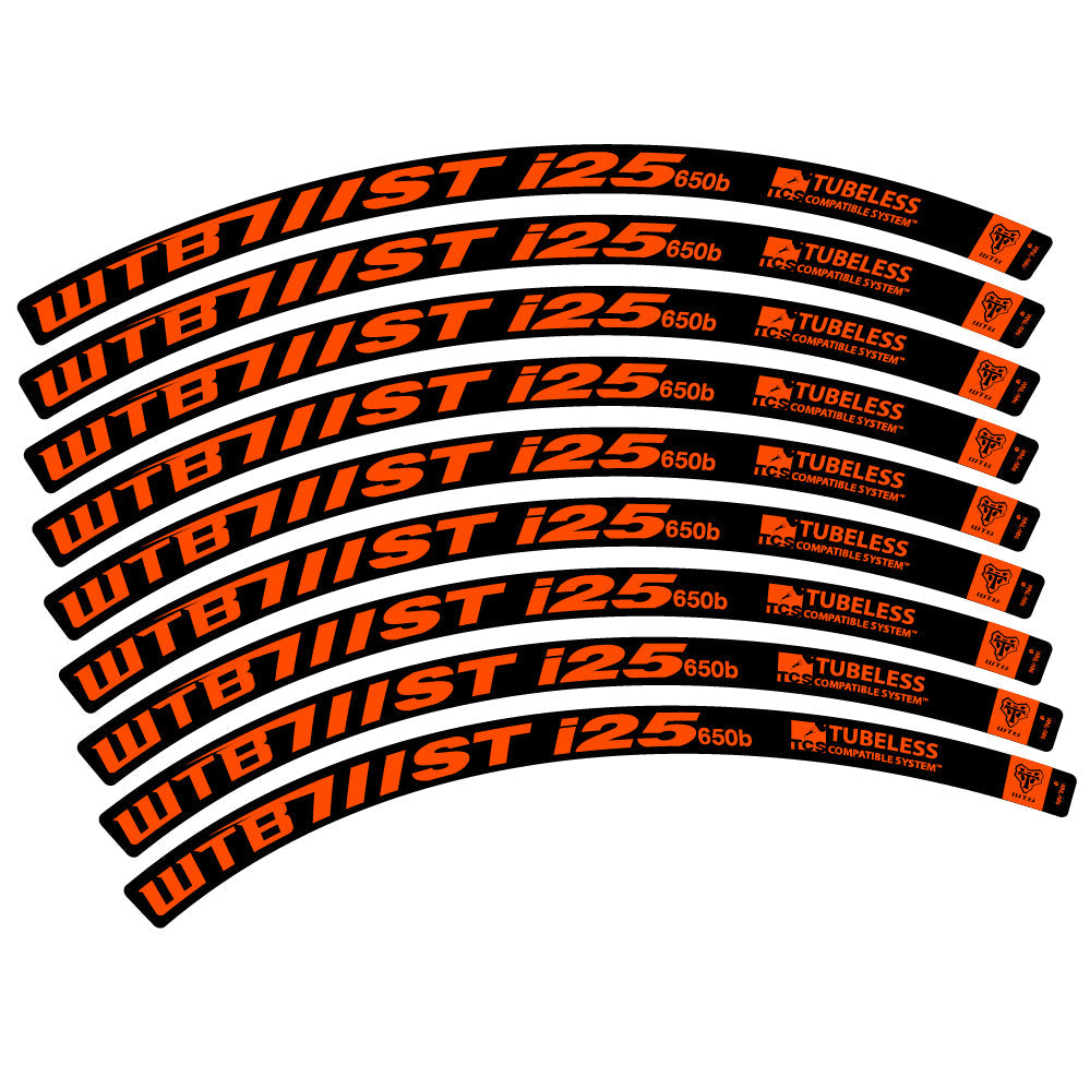 Autocollant WTB ST i25, Roues VTT 29, Autocollant Vélo vinyle