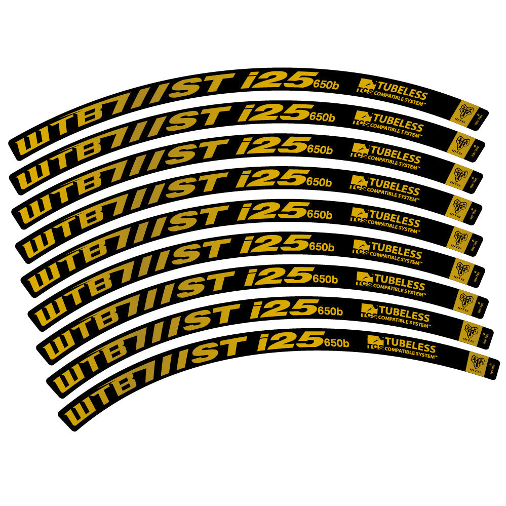 Autocollant WTB ST i25, Roues VTT 29, Autocollant Vélo vinyle