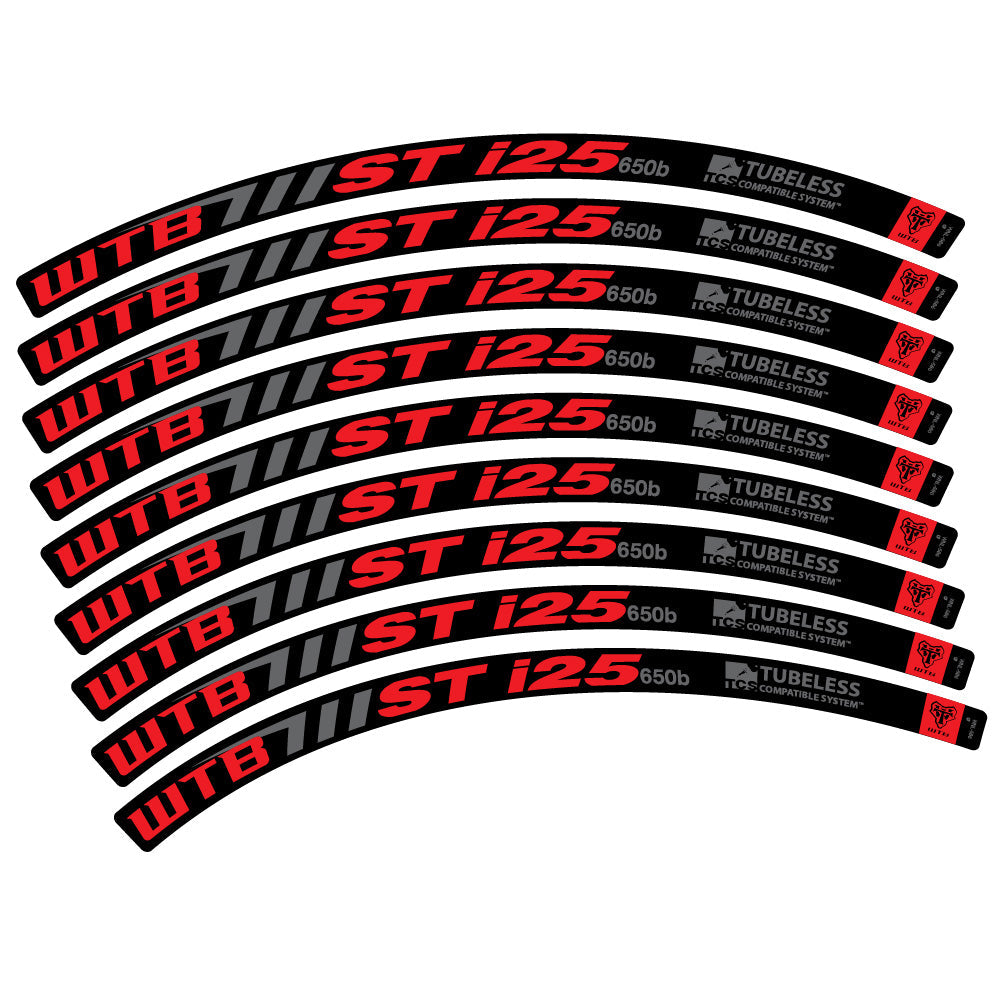 Autocollant WTB ST i25, Roues VTT 29, Autocollant Vélo vinyle