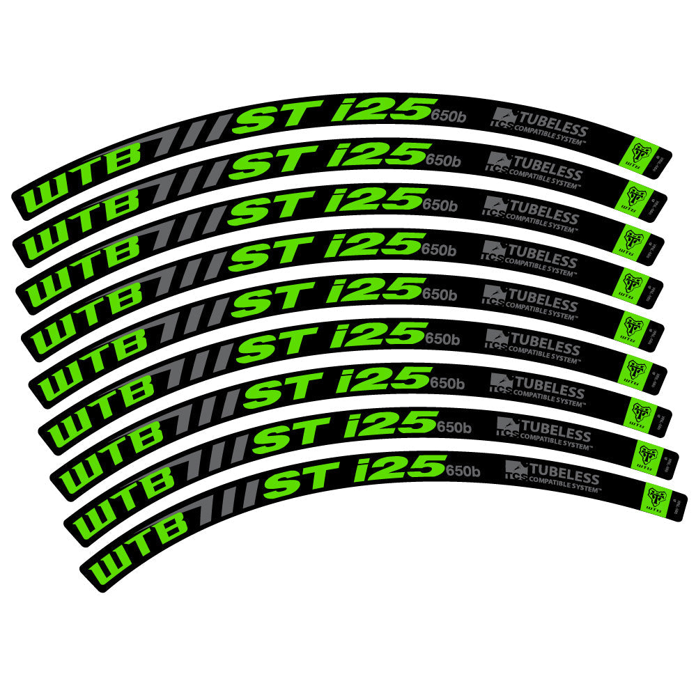 Autocollant WTB ST i25, Roues VTT 29, Autocollant Vélo vinyle
