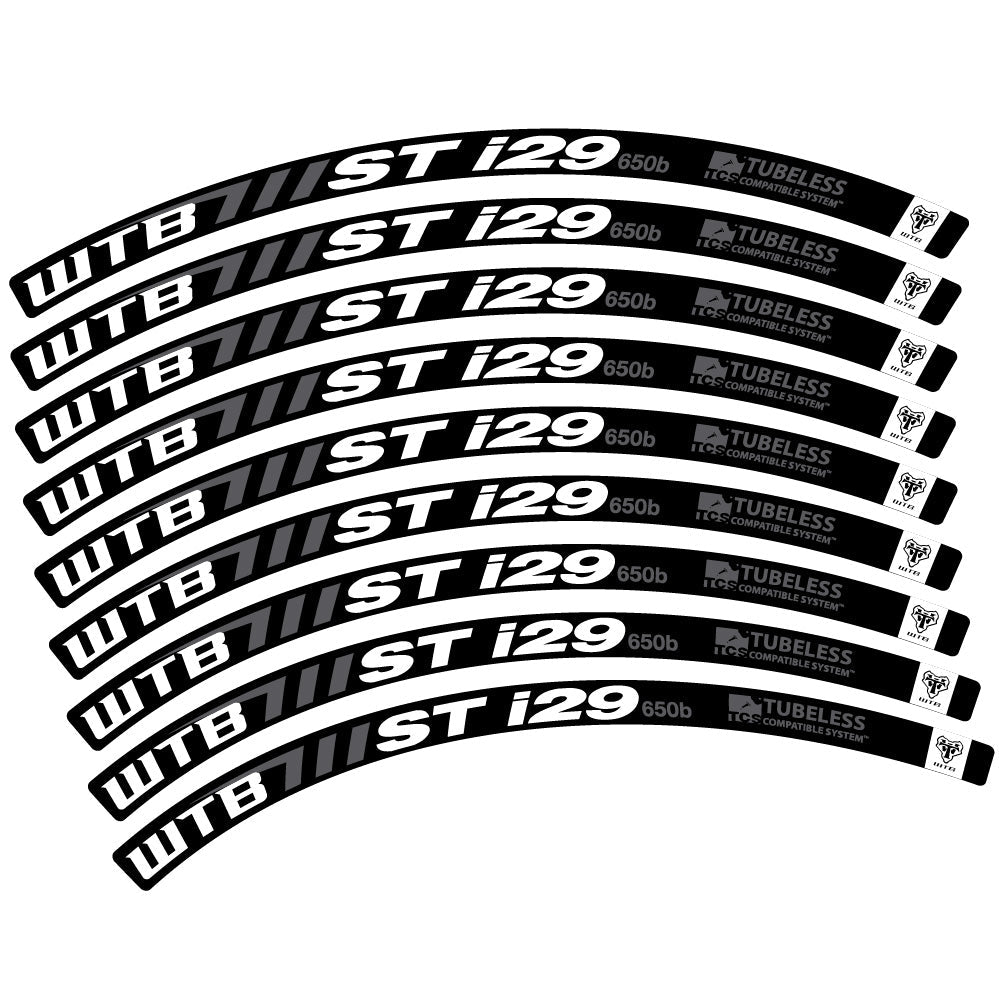 Autocollant WTB ST i29, Roues VTT 27.5, Autocollant Vélo vinyle