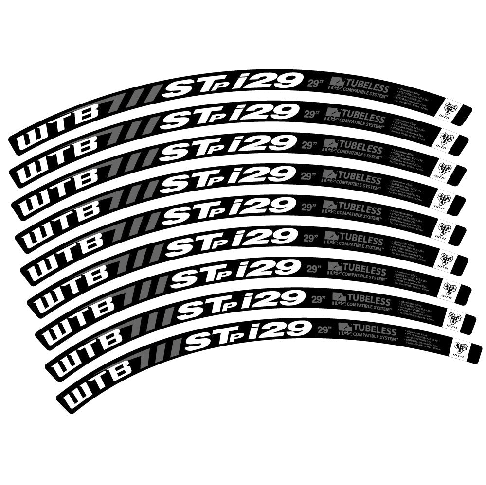 Autocollant WTB ST i29, Roues VTT 29, Autocollant Vélo vinyle