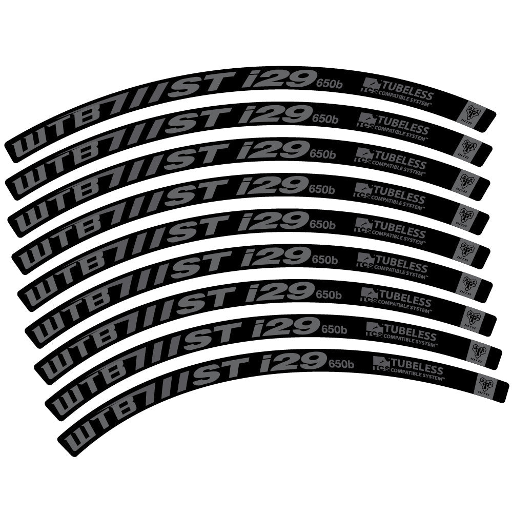Autocollant WTB ST i29, Roues VTT 27.5, Autocollant Vélo vinyle