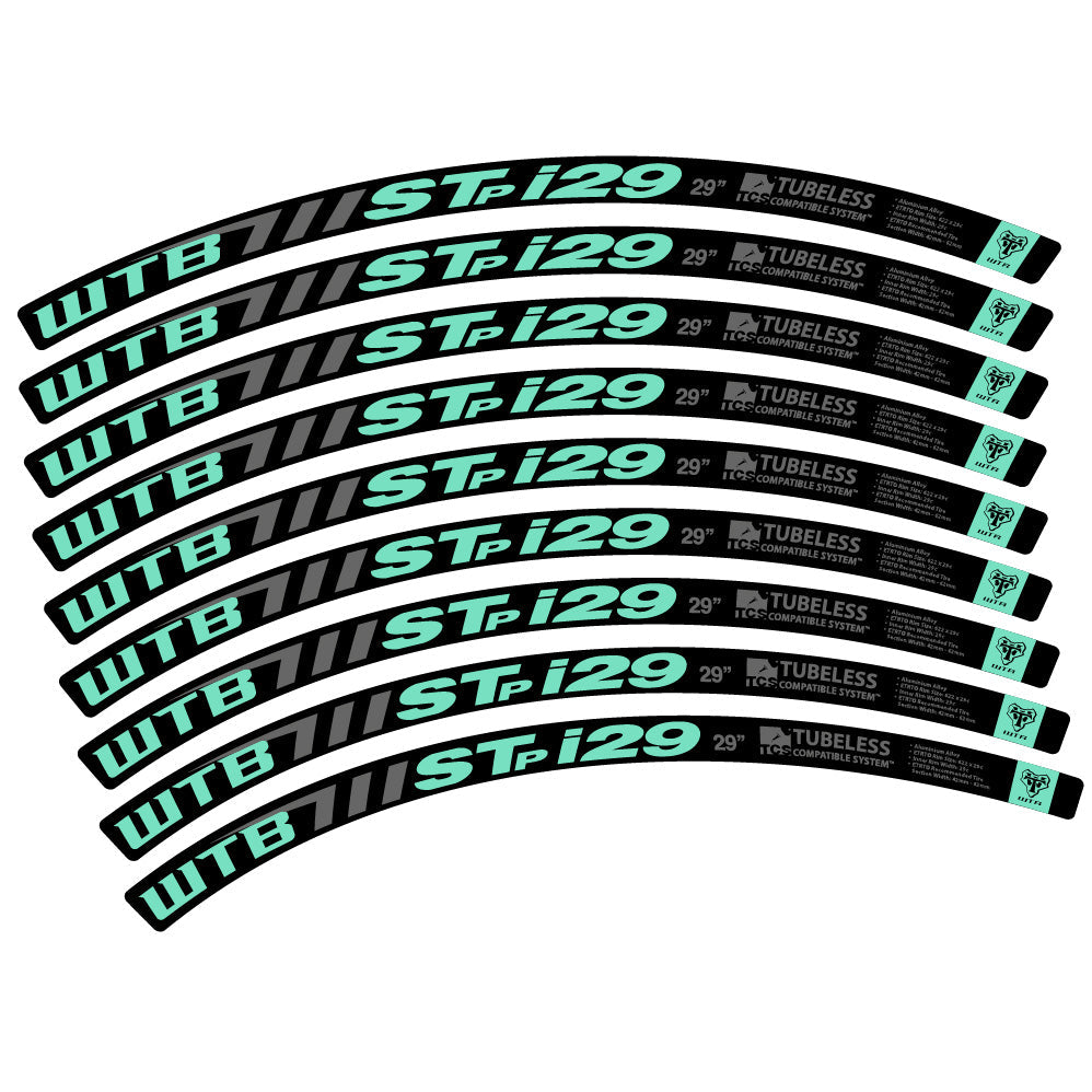 Autocollant WTB ST i29, Roues VTT 29, Autocollant Vélo vinyle