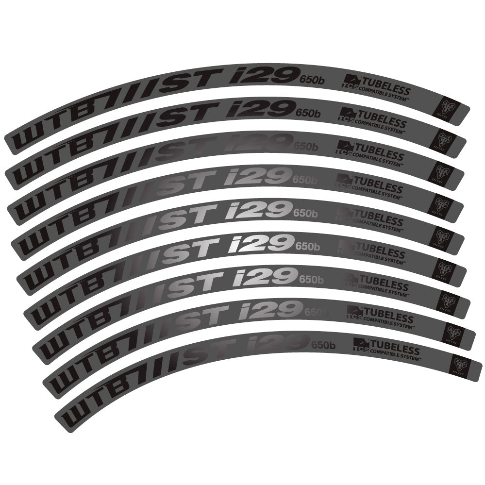 Autocollant WTB ST i29, Roues VTT 27.5, Autocollant Vélo vinyle